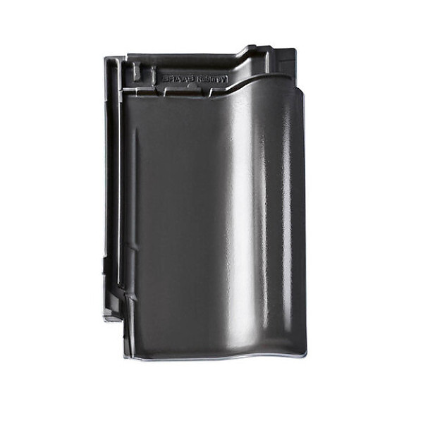 Керамическая черепица Braas Rubin 9V сланец блестящий