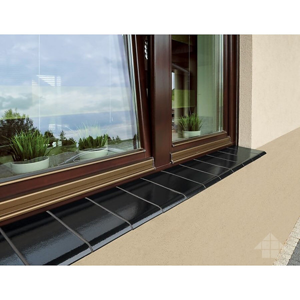 Підвіконня клінкерне 245х120х15 Onyx black (17)