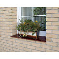 Підвіконня клінкерне 310х120х15 Brown-glazed (02)