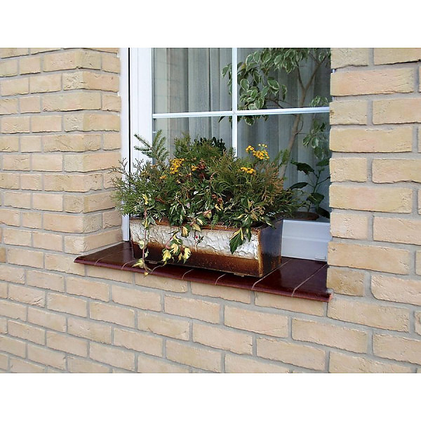 Підвіконня клінкерне 350х120х15 Brown-glazed (02)
