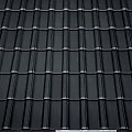 Керамічна черепиця Braas Topas 11V глянцевий чорний глазур