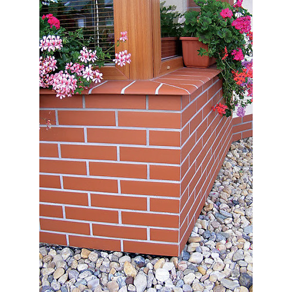 Підвіконня клінкерне 310х120х15 Ruby-red (01)