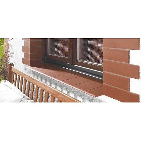 Підвіконня клінкерне 310х120х15 Ruby-red (01)