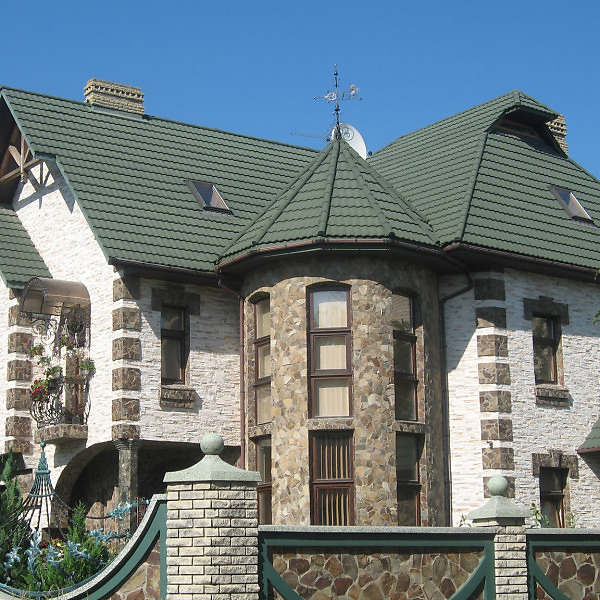 Композитна черепиця Metrotile Classic Greenstone