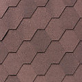 Бітумна черепиця IKO Superglass HEX 07 Dual Brown