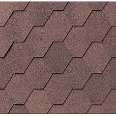 Бітумна черепиця IKO Superglass HEX 07 Dual Brown Бітумна черепиця IKO Superglass HEX 07 Dual Brown