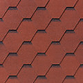 Бітумна черепиця IKO Superglass HEX 20 Tile Red Ultra