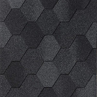 Бітумна черепиця IKO Superglass HEX 52 Dual Black