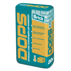 DOPS BRICK  мурувальна суміш теплоізоляційна для керамоблоку 