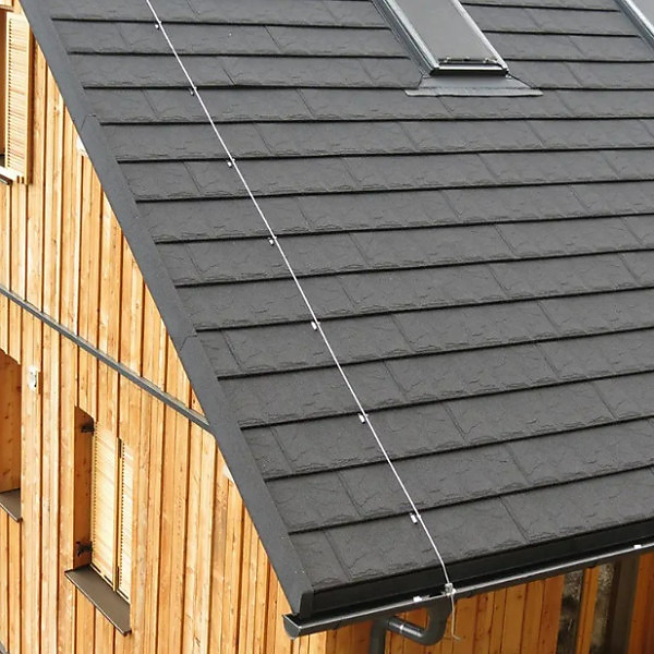 Композитна черепиця Gerard Slate Charcoal Carbon