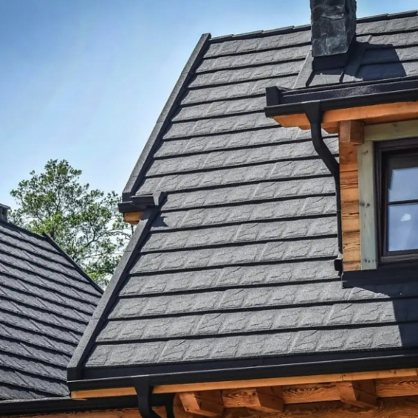Композитна черепиця Gerard Slate Dark Silver