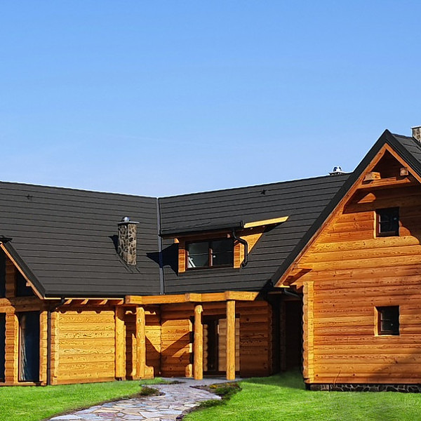 Композитна черепиця Gerard Slate Dark Silver
