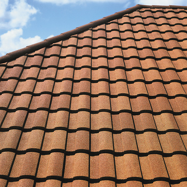Композитна черепиця Metrotile Roman Terracotta