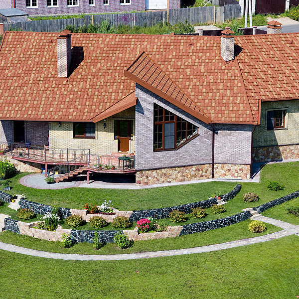 Композитна черепиця Metrotile Roman Tuscany