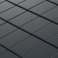 Композитна черепиця Metrotile I-Panel Матове деревне вугілля