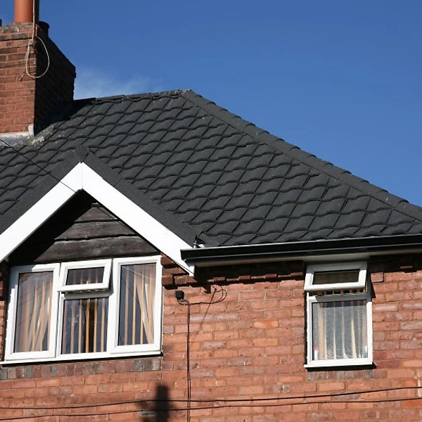 Композитна черепиця Metrotile Roman Charcoal