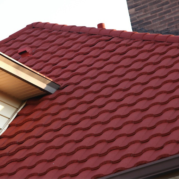 Композитна черепиця Metrotile Roman Red