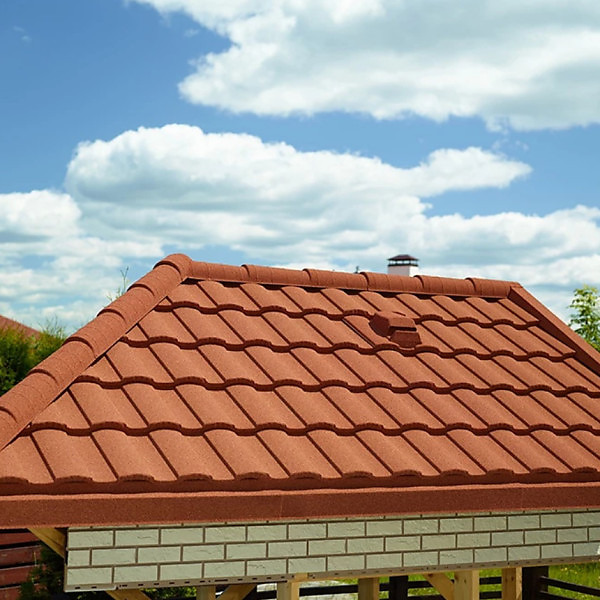 Композитна черепиця Metrotile Roman Terracotta