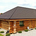 Композитна черепиця Metrotile Woodshake Coffee
