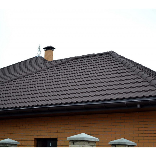 Композитна черепиця Gerard Milano Charcoal Carbon