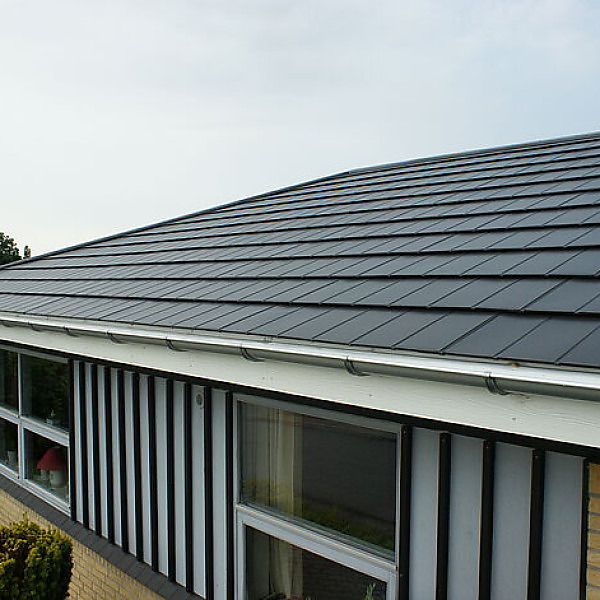 Композитна черепиця Metrotile I-Panel Матово-чорний