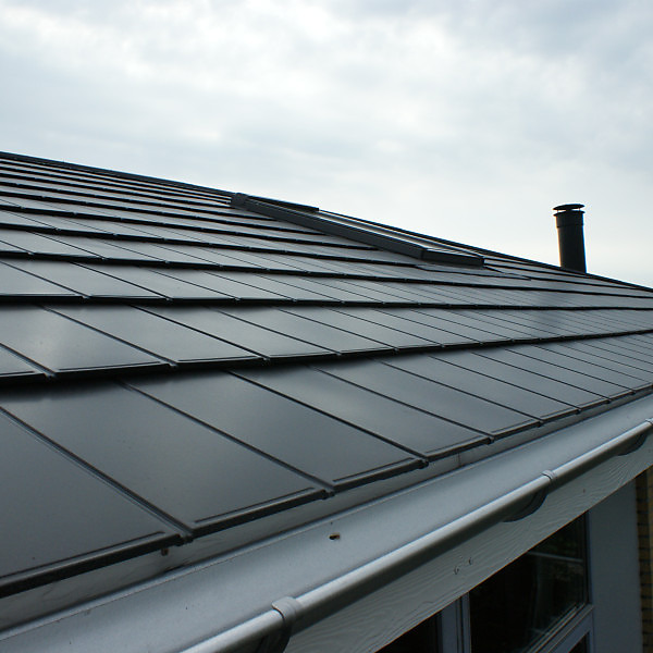 Композитна черепиця Metrotile I-Panel Матово-чорний