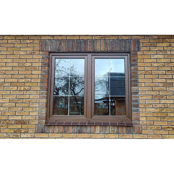 Підвіконня клінкерне 280х120х15 Brown-glazed (02)