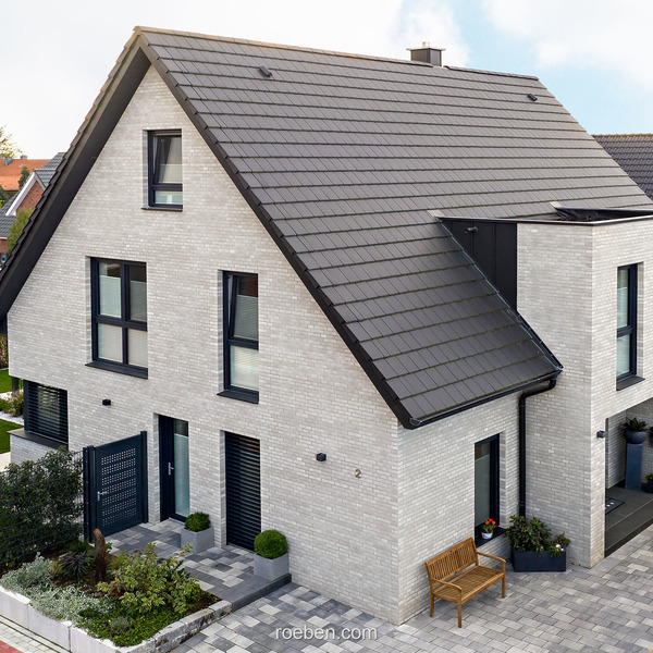 Цегла клінкерна Roben Aarhus weißgrau