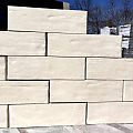 Кирпич клинкерный Roben Oslo perlweiß, genarbt