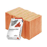 Керамический блок Porotherm 44 T Profi