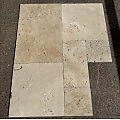 Травертин 1,2см x FRENCH PATTERN SET Tumbled