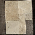 Травертин 1,2см x FRENCH PATTERN SET Tumbled