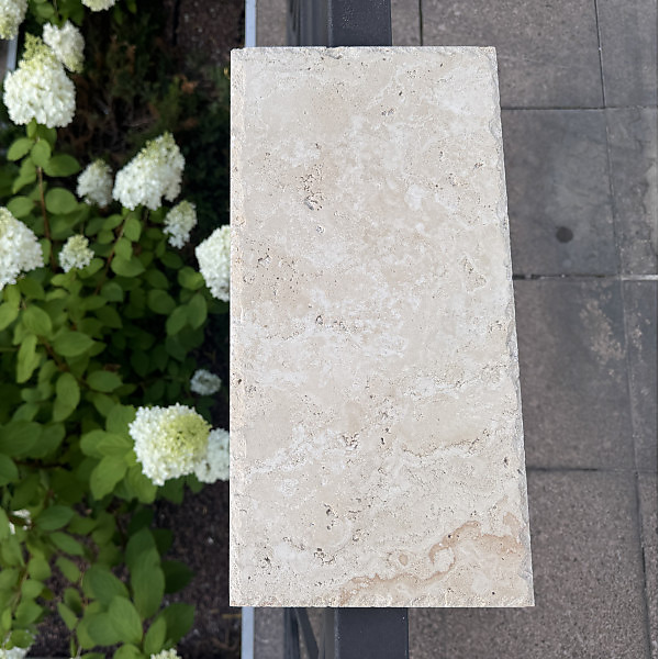 Травертин Light Brushed Tumbled 12×203×406 мм
