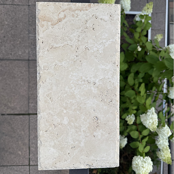 Травертин Light Brushed Tumbled 12×203×406 мм