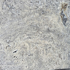 Травертин Silver Brushed Tumbled 12×406×610 мм